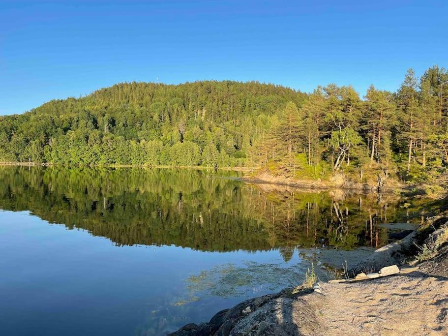 Bosvik Gard, Nyrenovert Leilighet I Hovedhus Fra 1756 Risør Екстериор снимка